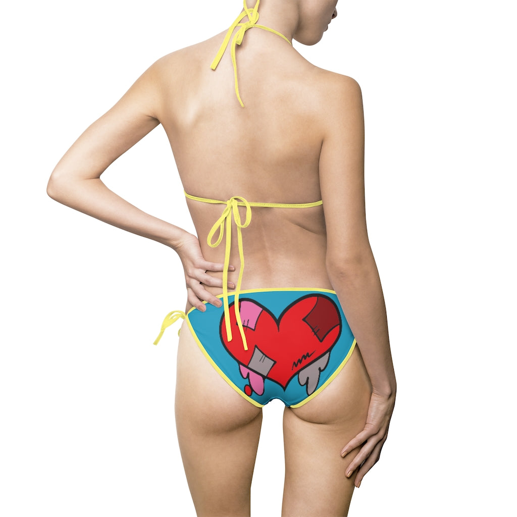 KeyWestCoolio Melted Hearts | String Bikini