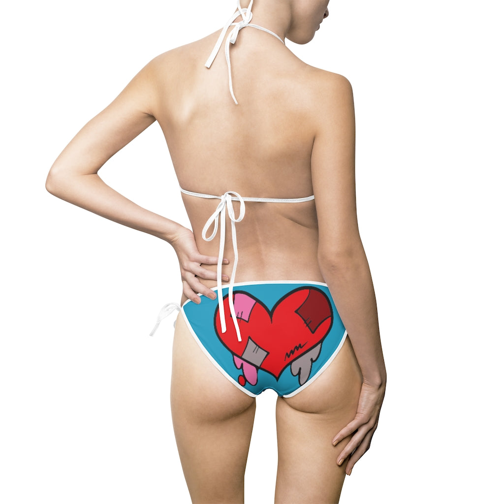 KeyWestCoolio Melted Hearts | String Bikini